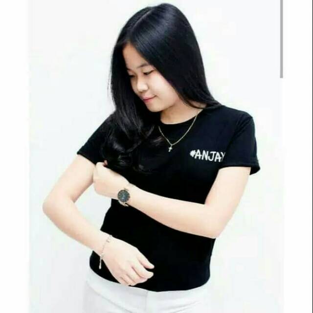 KAOS CEWE MURAH "ANJAY"