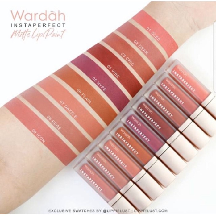 WARDAH INSTAPERFECT MATTESETTER LIP MATTE PAINT