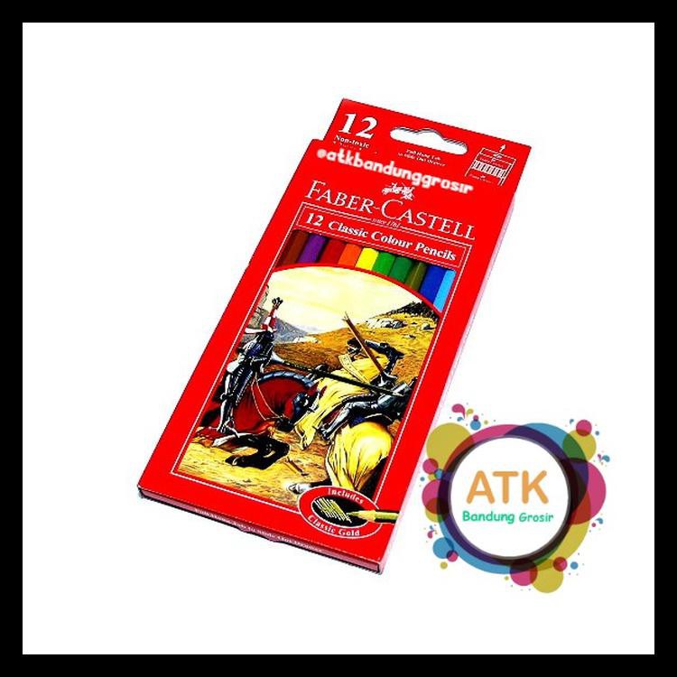 

Big Sale Pensil Warna Faber Castell Classic Colour Pencils 12 Long Panjang Terjamin