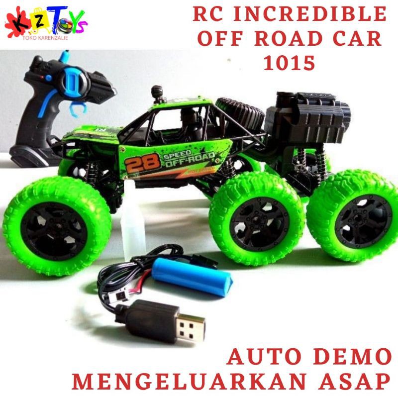 MOBIL RC TERBARU INCREDIBLE OFF ROAD 1: 16 MENGELUARKAN ASAP 4X4