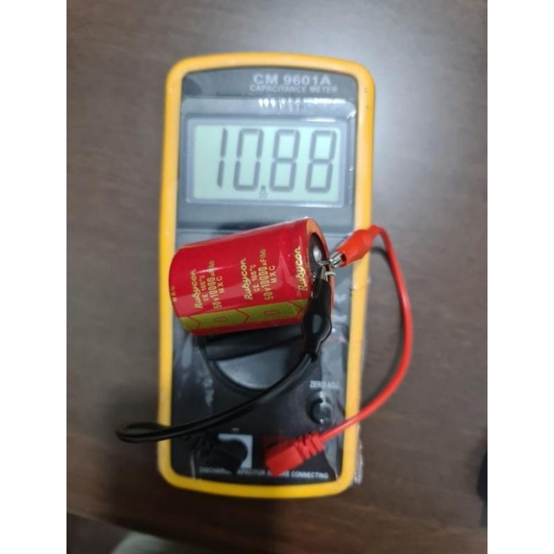 OMR ELCO 10000UF 50V RUBYCON OMR MERAH ELKO RUBICON RED ORIGINAL