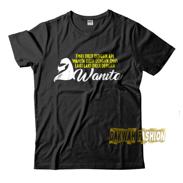 Kaos Dakwah Islam Kata Kata Islami Simple Keren