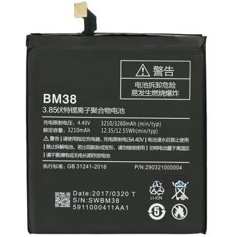 BATRE BATTERY XIAOMI BM38/MI 4S