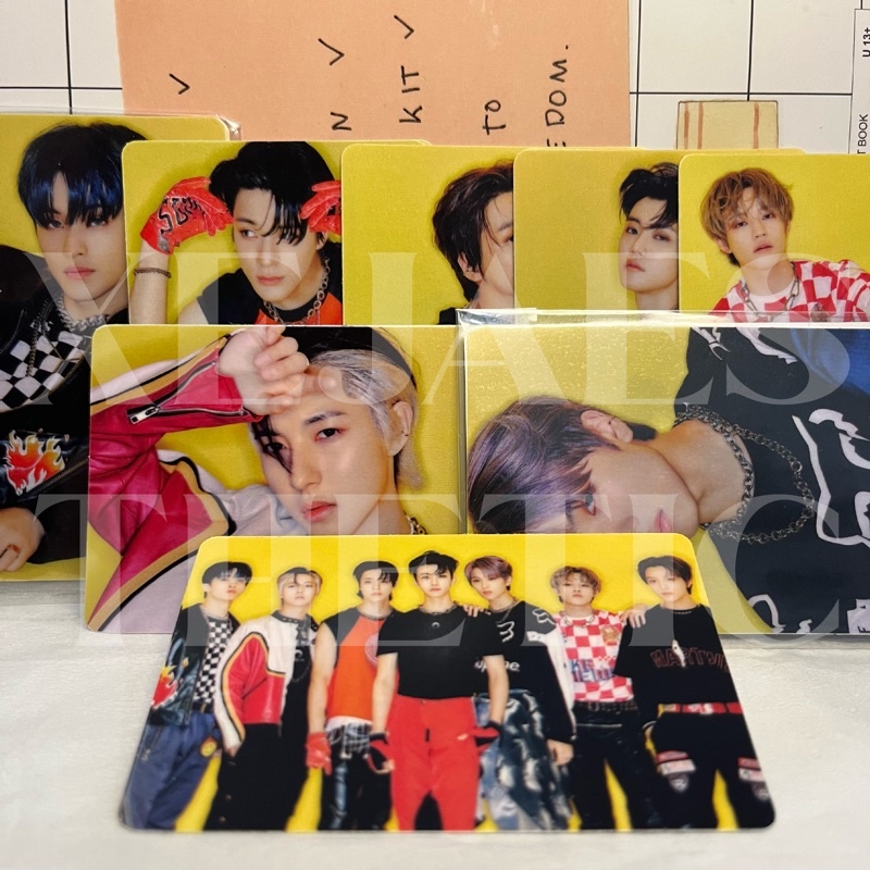 PC STICKER HOT SAUCE NCT DREAM SET SHARING MARK RENJUN JENO HAECHAN JAEMIN CHENLE JISUNG GROUP