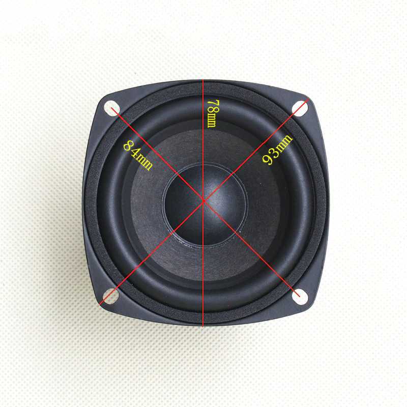 IDN TECH - iLouder Speaker Full Range Mobil HiFi 3 Inch 8Ohm 15W - AL1D