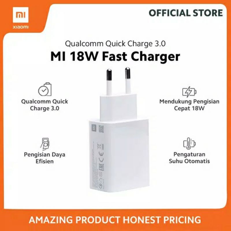 ORIGINAL  CHARGER XIAOMI 18W FAST CHARGER