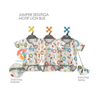 MIYO Baju  Kodok  Segitiga Motif Jumper Pendek Jumper 