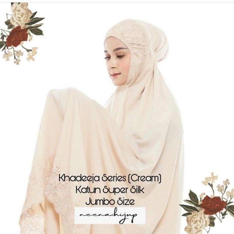 Mukena Khadeeja Series (Neena Hijup) free dress (preloved)