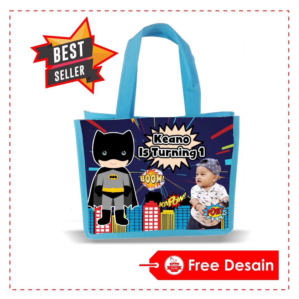 

Tas Ulang Tahun Souvenir Murah Batman