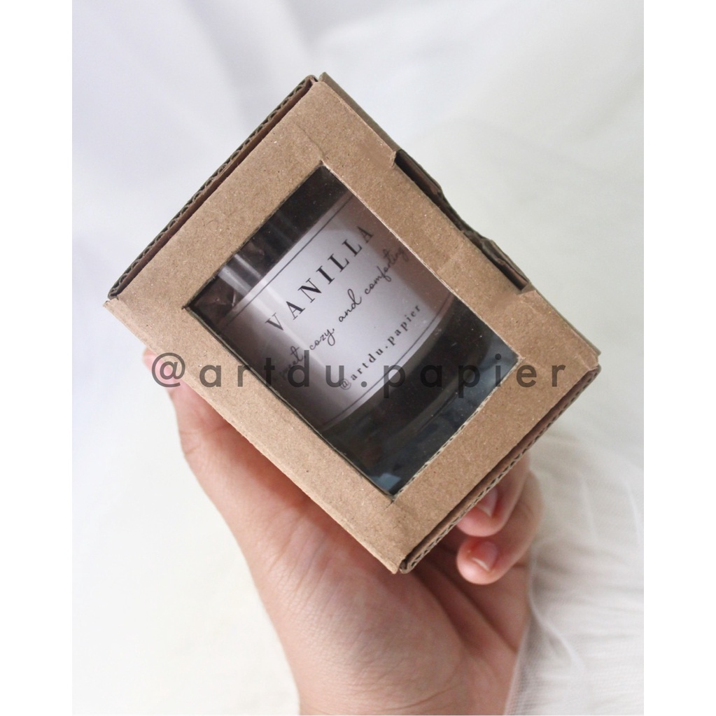 Packaging lilin / Box Untuk Lilin Aromaterapi