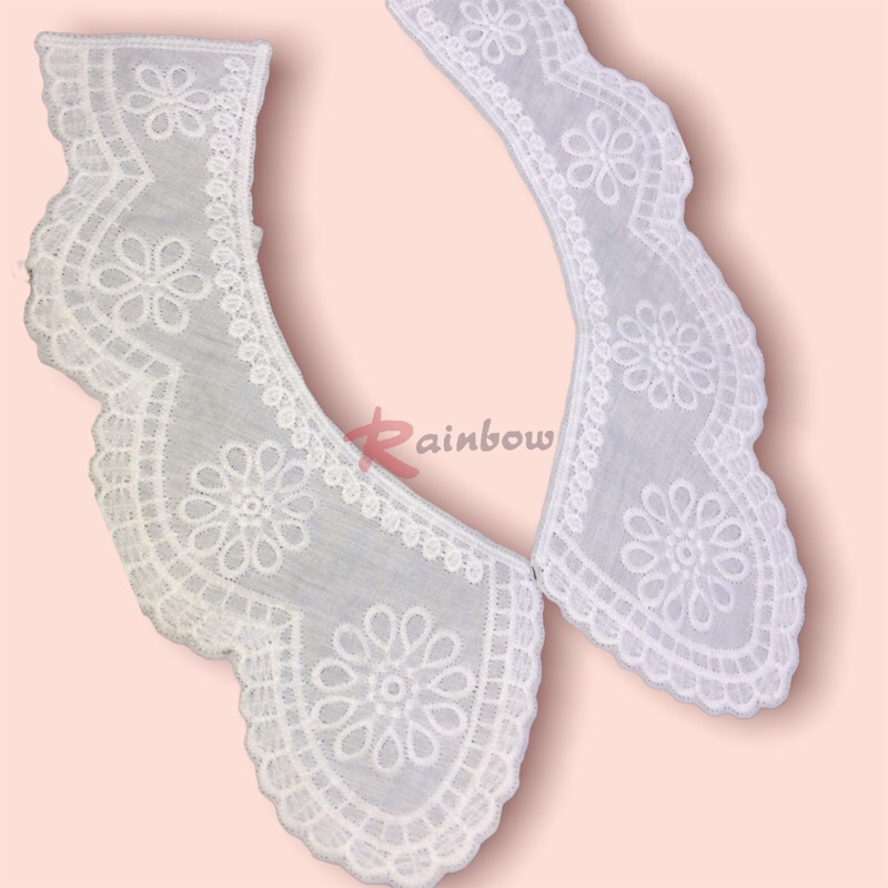 KERAH RENDA BORDIR / KERAH APLIKASI WANITA / KERAH APLIKASI