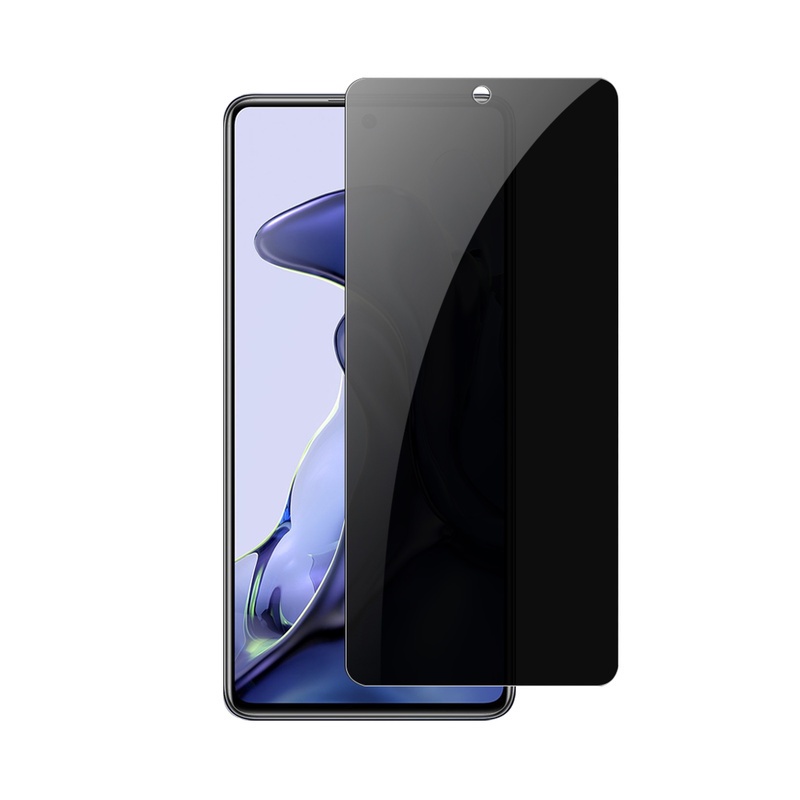 Pelindung Layar Tempered Glass Anti Spy Tahan Gores Untuk Xiaomi 11T / 11T Pro / 11 Lite