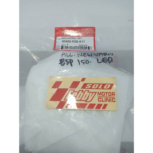 ECU-ECM-CDI HONDA ALL NEW VARIO 150 LED ISS ORIGINAL KODE 30400-K59-A11