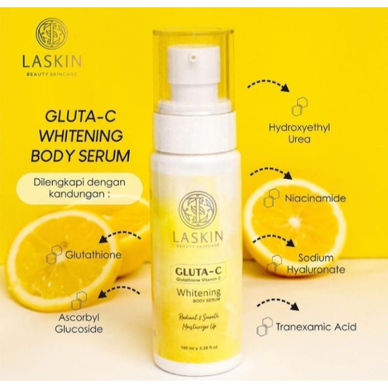 LASKIN GLUTA C WHITENING BODY SERUM