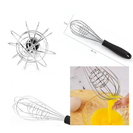 KOCOKAN TELUR STAINLESS STEEL / WHISK STIRRING PREMIUM