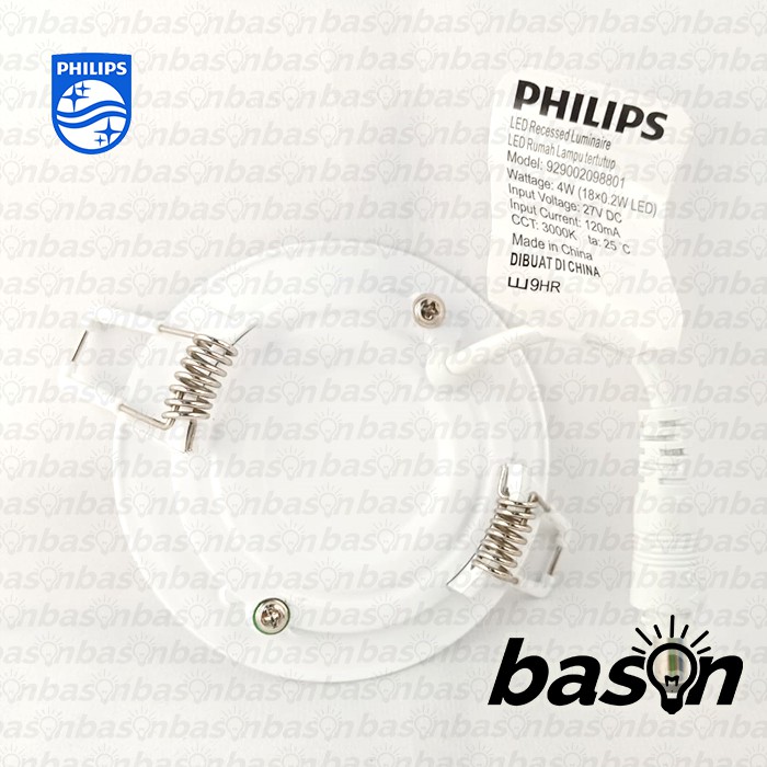 PHILIPS DL252 4W D73 3&quot; - LED Downlight Super Slim with external driver