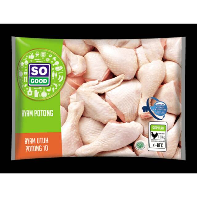 

SO GOOD Ayam Utuh Potong 10