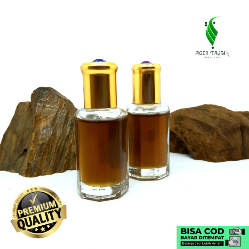 Minyak Kayu Gaharu Asli/Alami 10ml, Agarwood Natural