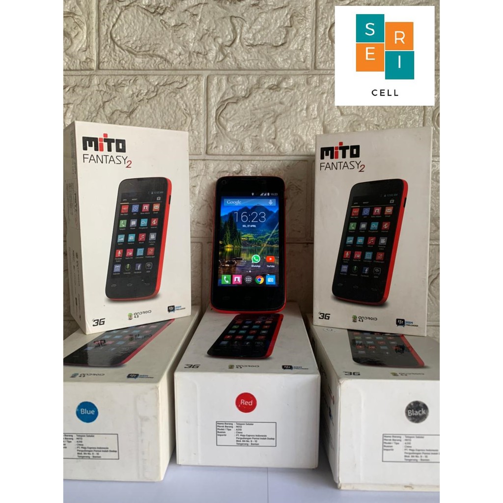 HP MITO Android A310 Promo Murah Cuci Gudang MP3 Player Bluetooth WiFi Whatsapp Youtube