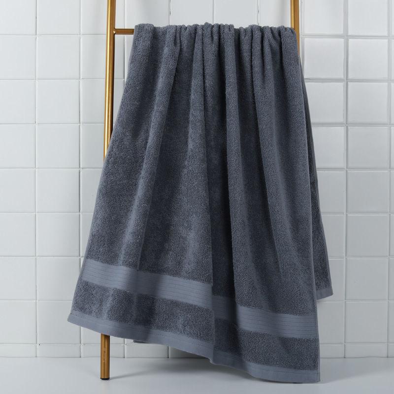 Handuk Mandi Dewasa Tebal Handuk Hotel Polos Abu Cotton 100% Termurah Terlaris