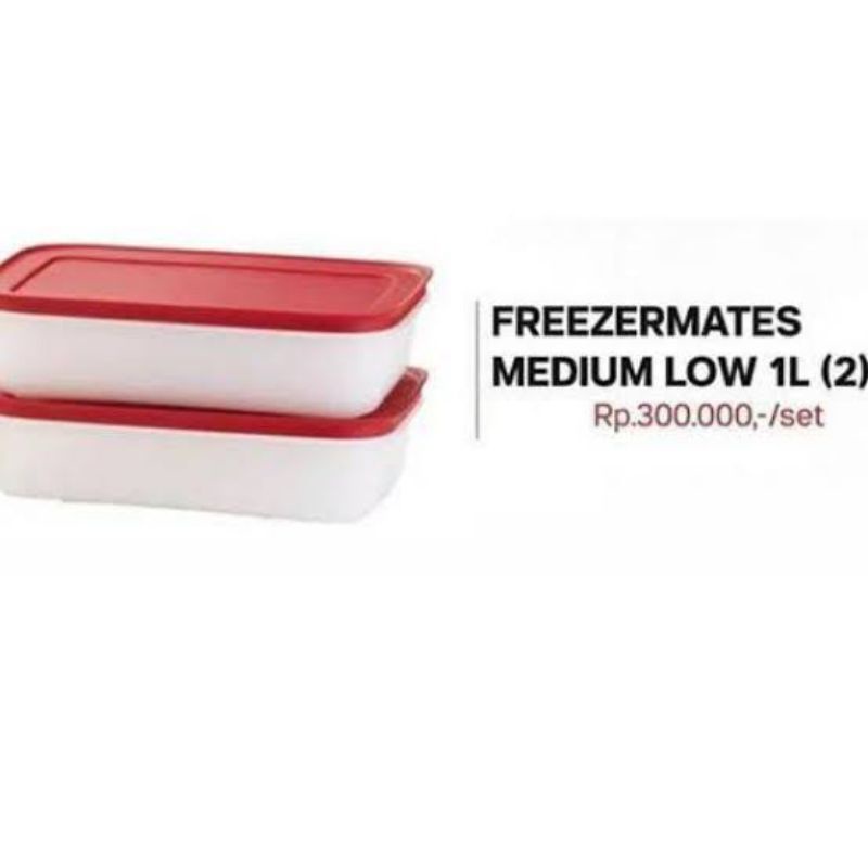 Freezermate Medium Low 1L 1pcs - Tupperware
