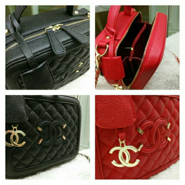 CHANEL Vanity Case Bag Large