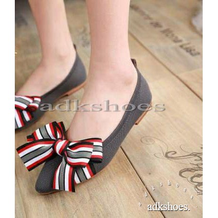 Flat Shoes Wanita Diamond Sateen KEKINIAN