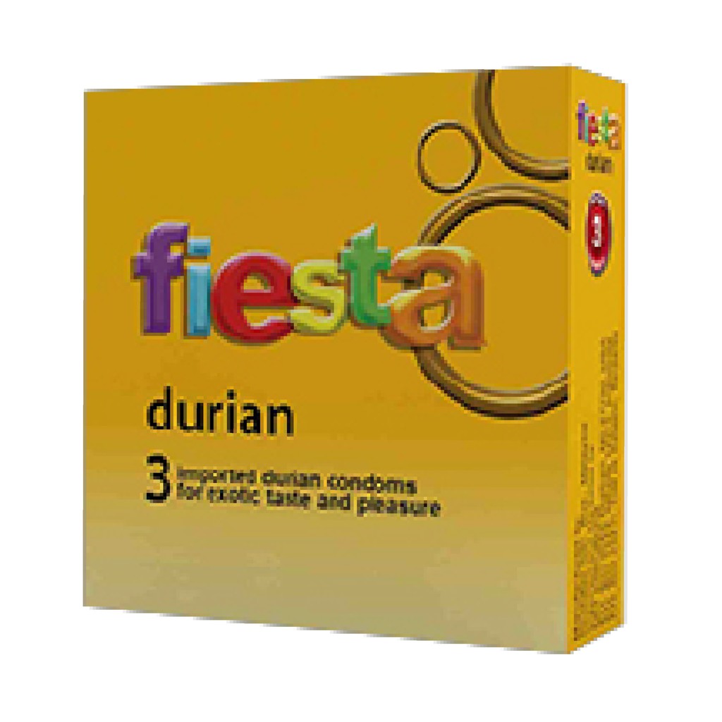 Fiesta Kondom Durian - 3 Pcs