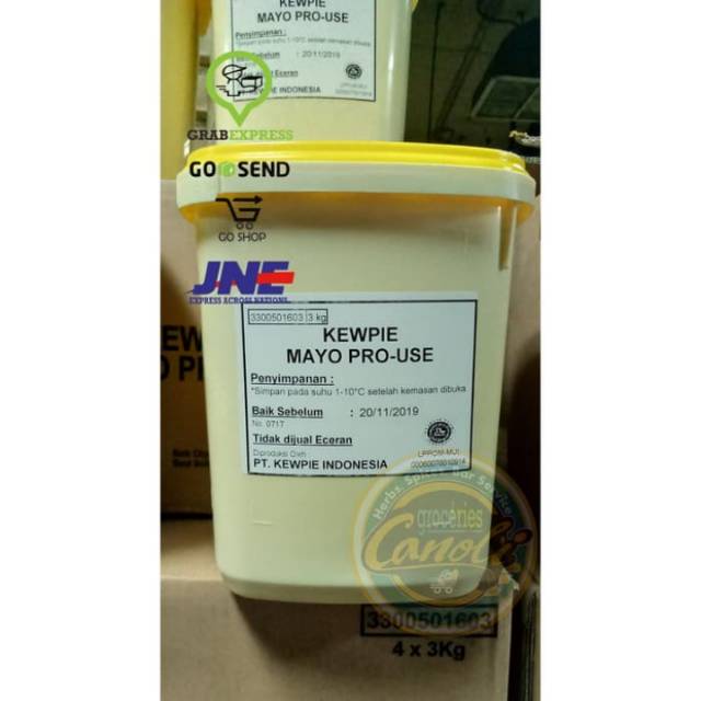 Kewpie Mayo Pro-Use 3 kg Saus Salad Mayonaise