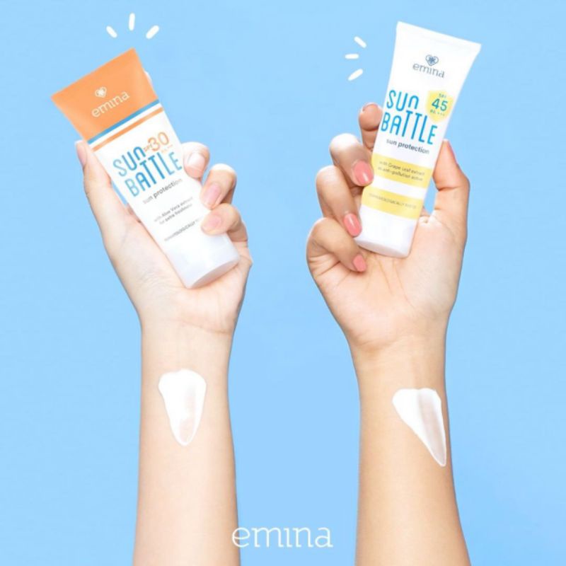 Emina Skin Buddy UV Sun Protection | Sun Battle SPF 30 /  SPF 45