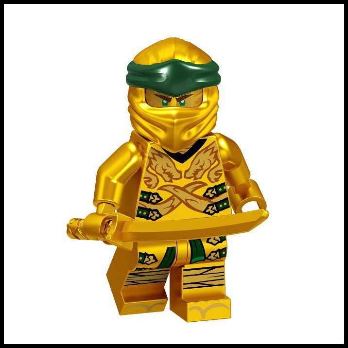 Jual Ninjago Lloyd Gold Green Golden 