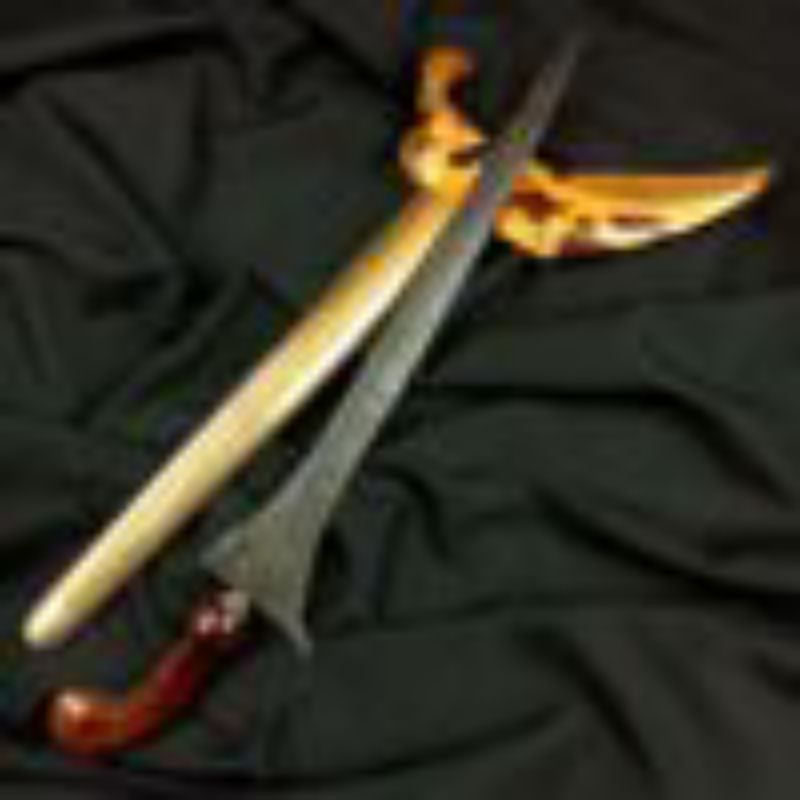 Keris Tilam Upih Pamor Adeg Wengkon Tejo Kinurung Tangguh Tuban Kuno