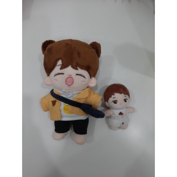 EXO KAI KIM JONGIN DOLL - HONEY NINI 20CM & BABYBOO 10CM