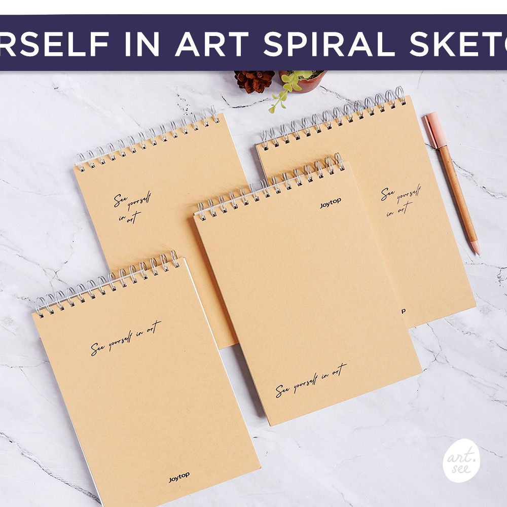 

See Yourself In Art Spiral Sketchbook