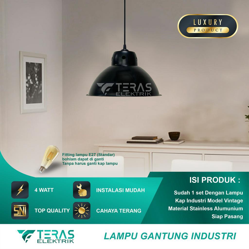 Lampu Gantung Cafe Lampu Gantung Model Vintage Retro Industri