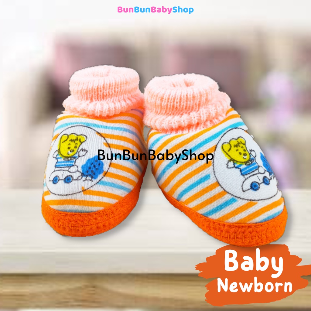 Sepatu Bayi Murah 0 6 Bulan Laki Perempuan Kain Perlengkapan Bayi Lahir Baby Newborn Prewalker Boy Girl Murah Lucu Bunbunbabyshop