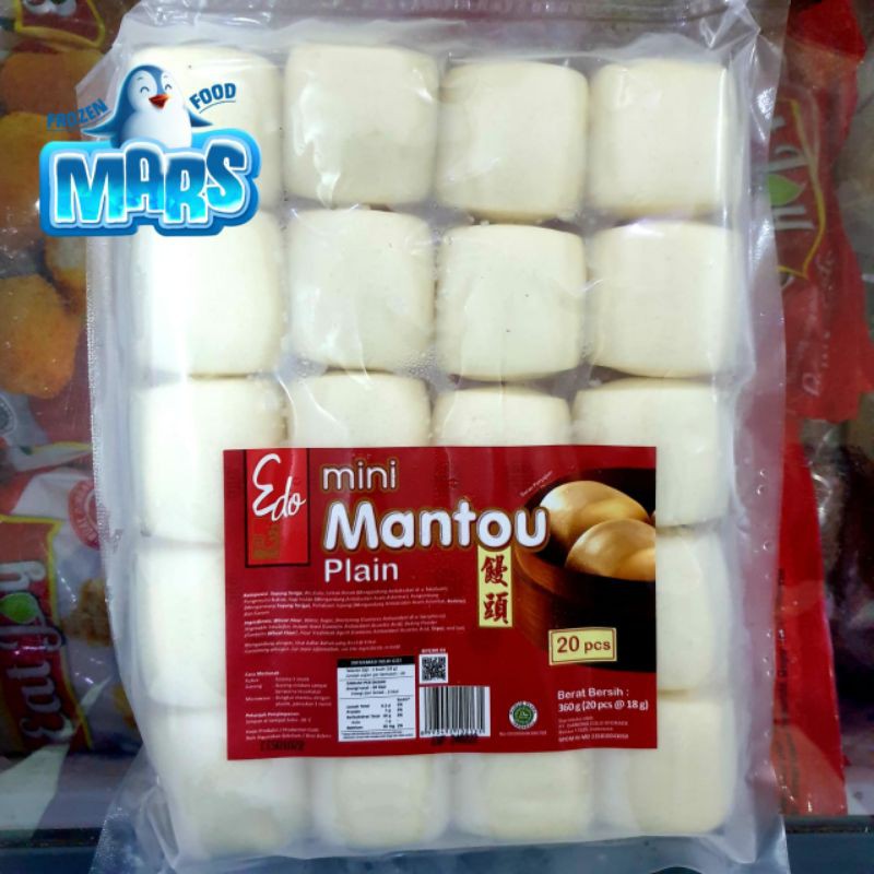 

MANTAO PLAIN MINI EDO ISI 20 - 360gr