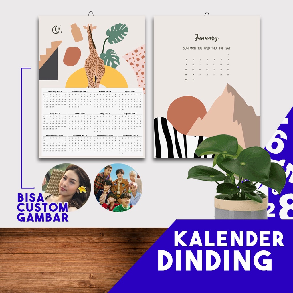 

NEW YEAR SALE!!! Kalender Custom