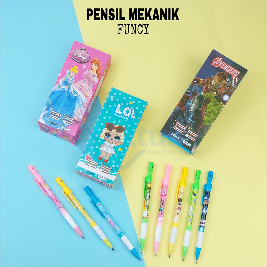 

Pensil Mekanik Funcy BTS BT21 2.0