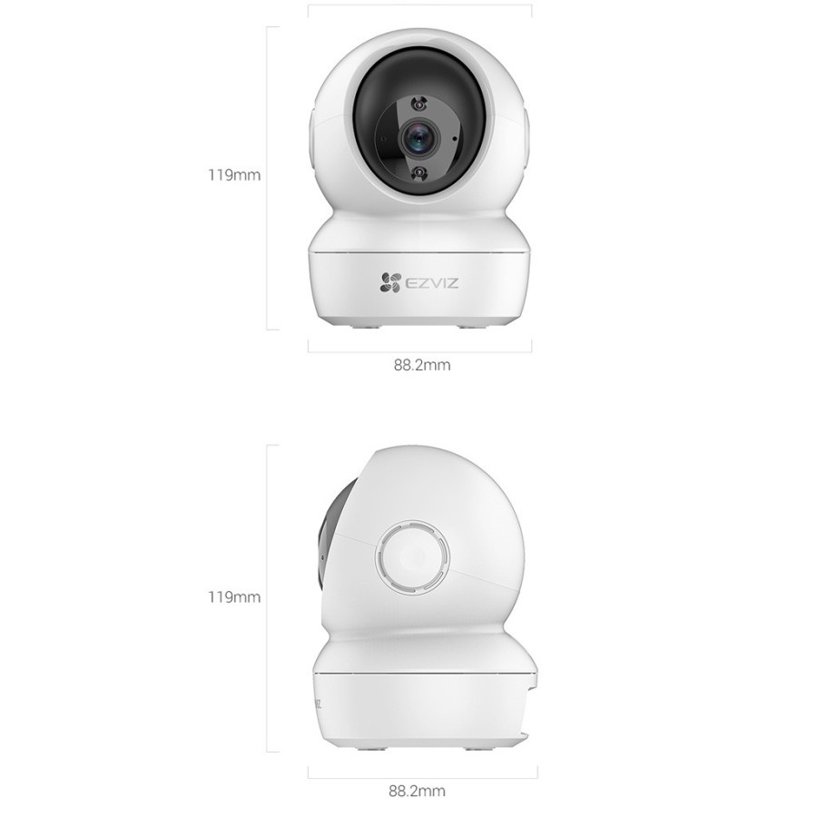 EZVIZ C6N 4MP - 2K Resolution H.265 WI-FI Wireless Camera CCTV Smart