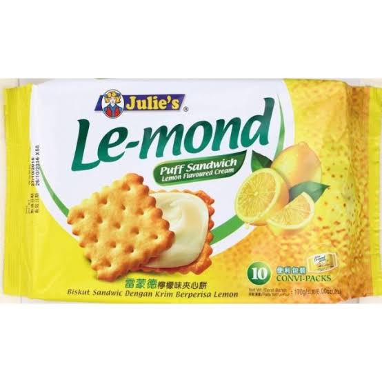 

BISKUIT JULIE'S CRACKERS LEMOND CHEESE