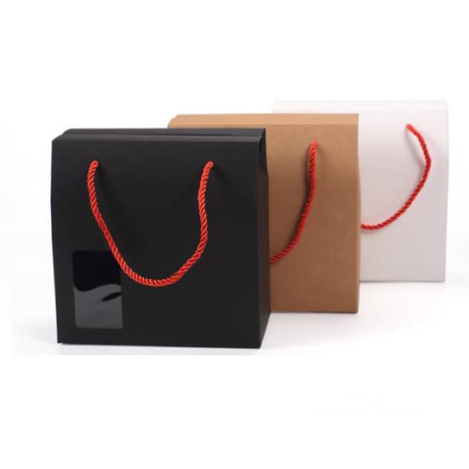 

kotak hadih serbguna, kotak hadiak model zakka, kotak hadiah polos - Cokelat