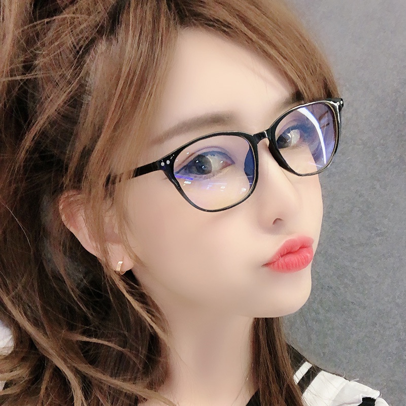 （YUZHU）COD Bayar di Tempat Korean Design Retro Mata Kucing Wanita Kacamata Women Eyeglasses