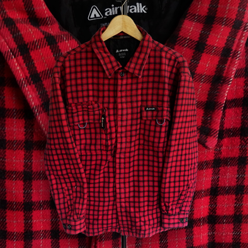 Jacket Flannel Airwalk Original Jaket Flanel - L