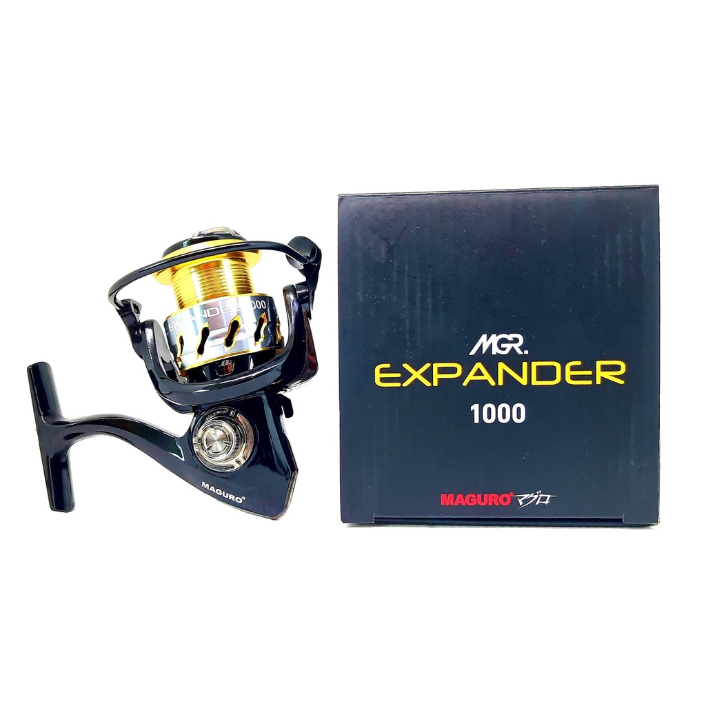 Reel Pancing MAGURO EXPANDER 1000-6000 Sangat Kuat POWER HANDLE