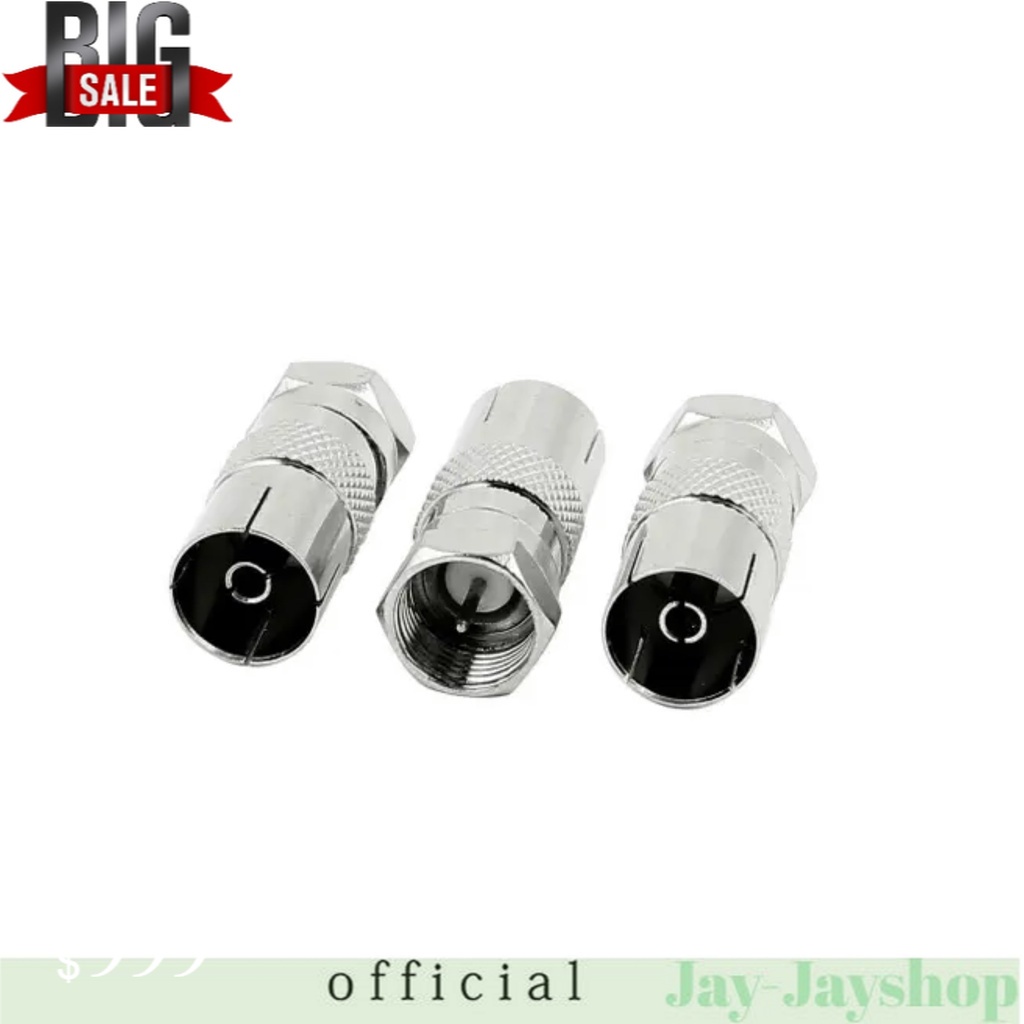 CONNECTOR F MALE TO PAL FEMALE / JACK KONEKTOR PAL CEWEK