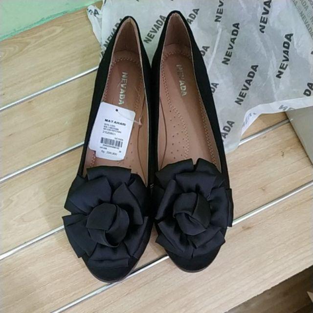 Sepatu Teplek  Flat Shoes  Nevada  Cewek FL Shopee Indonesia