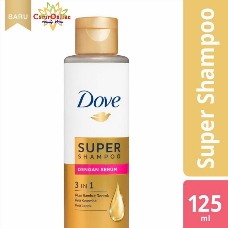Dove 3 in 1 Super Shampoo Serum 125 ml