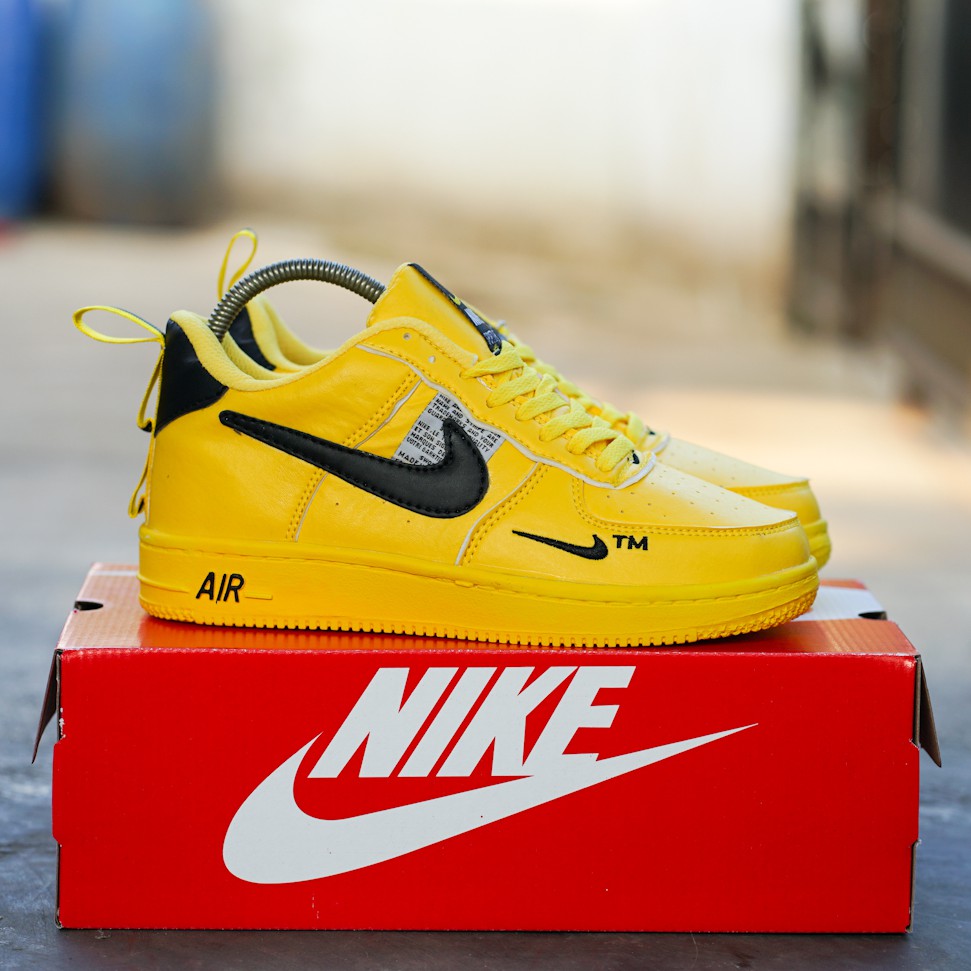 Sepatu Nike Air Force Utility Yellow 