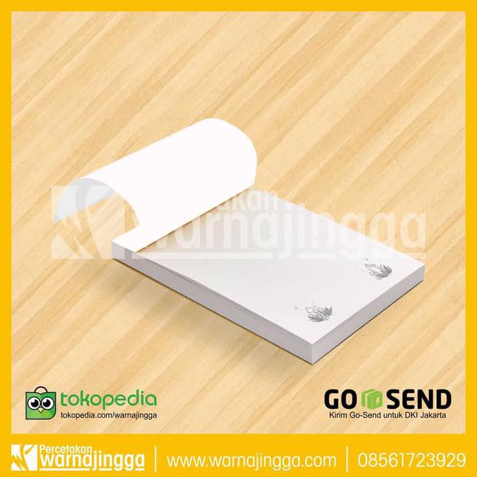 

Souvenir Notepad Notes Memo Ukuran 6cm x 10cm - NP504